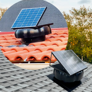 Extracteur d'air solaire